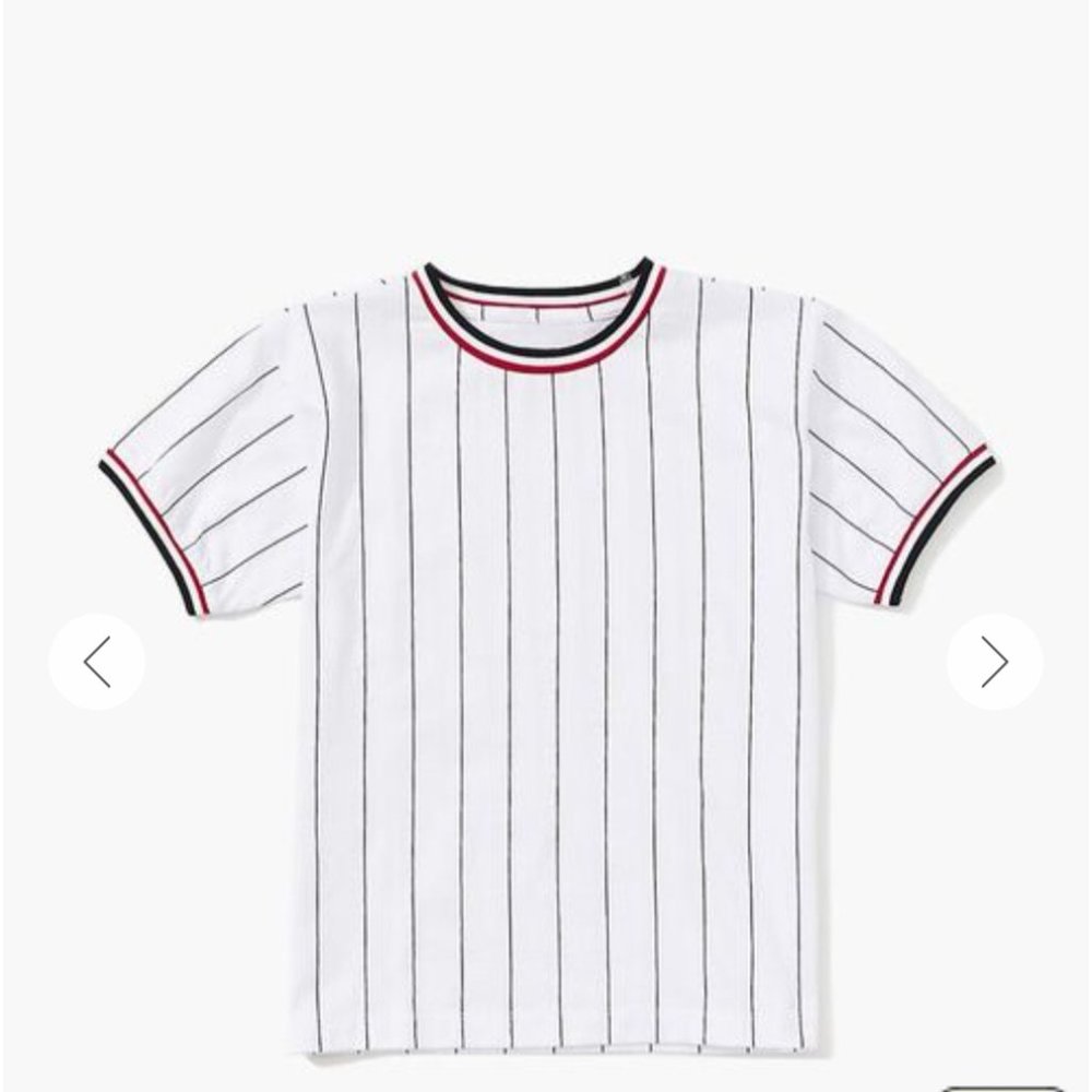 Forever 21 Kids Pinstriped Tee
